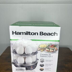 Hamilton Beach 3-in-1 Egg Cooker - Black